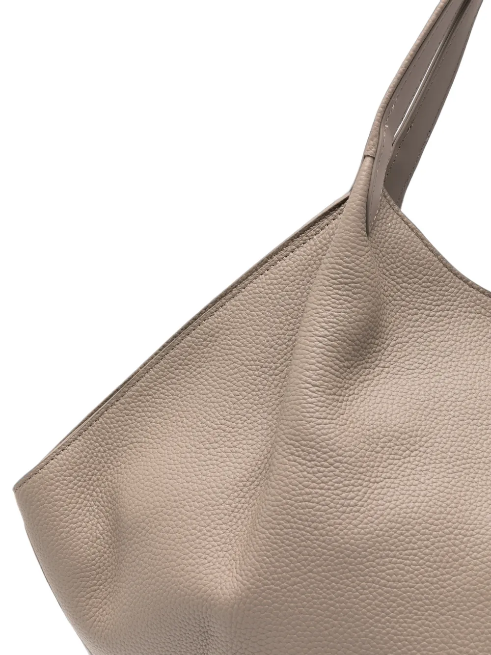 Alexander Smith Rachel grained leather tote bag Beige