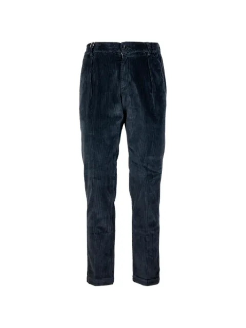 b settecento corduroy pleated trousers