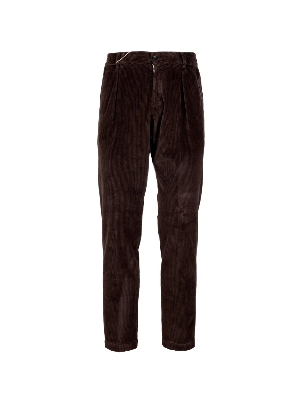 b settecento pleated corduroy trousers - Marrone