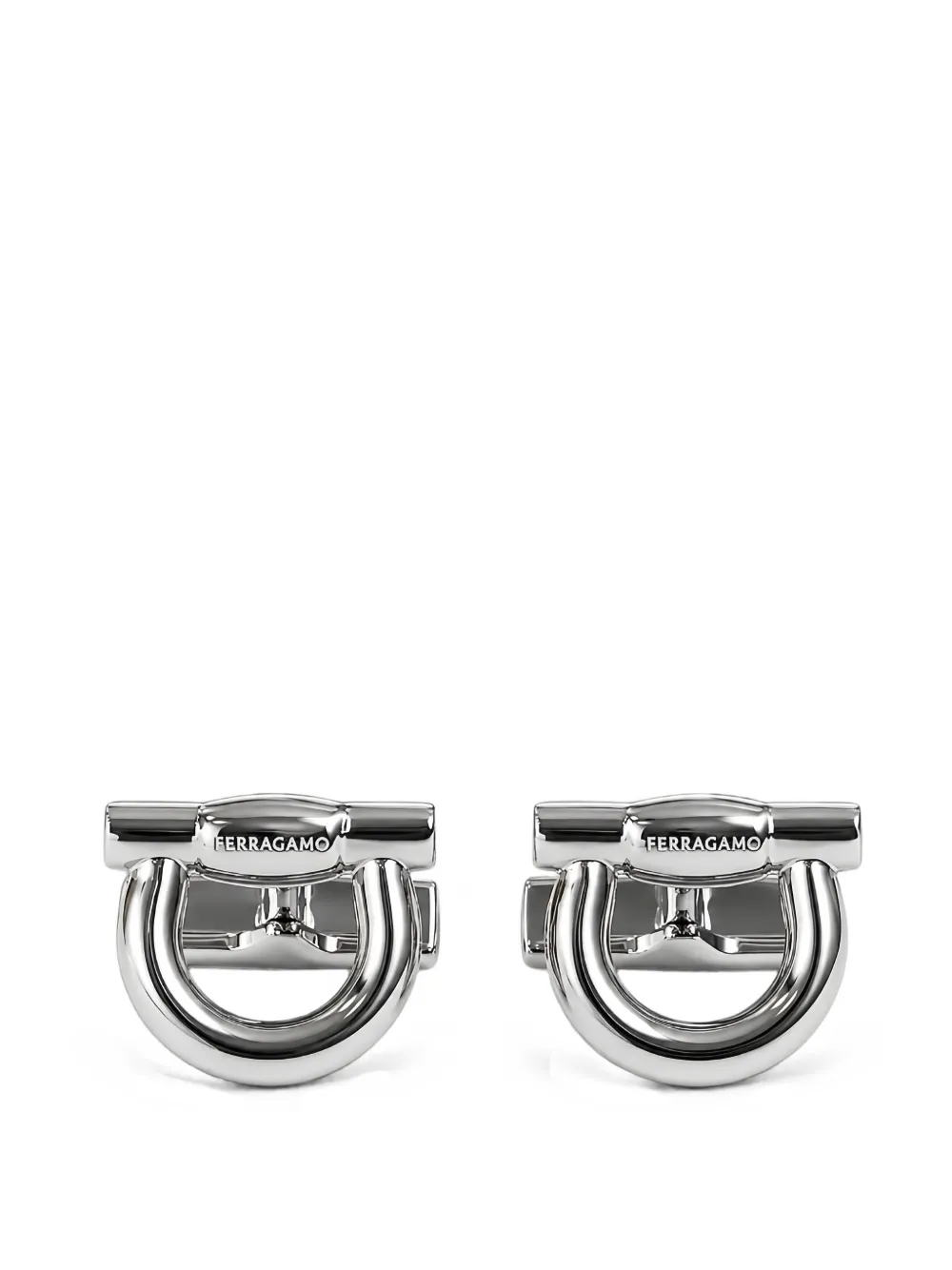 Ferragamo Gancini cufflinks - Argento