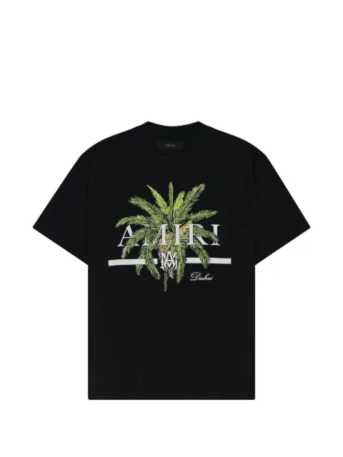 AMIRI palm tree-print T-shirt