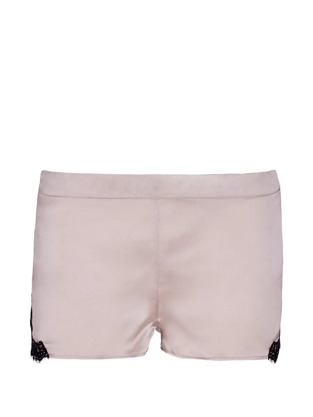 Aubade short de pyjama Toi mon Amour bordé de dentelle - Rose
