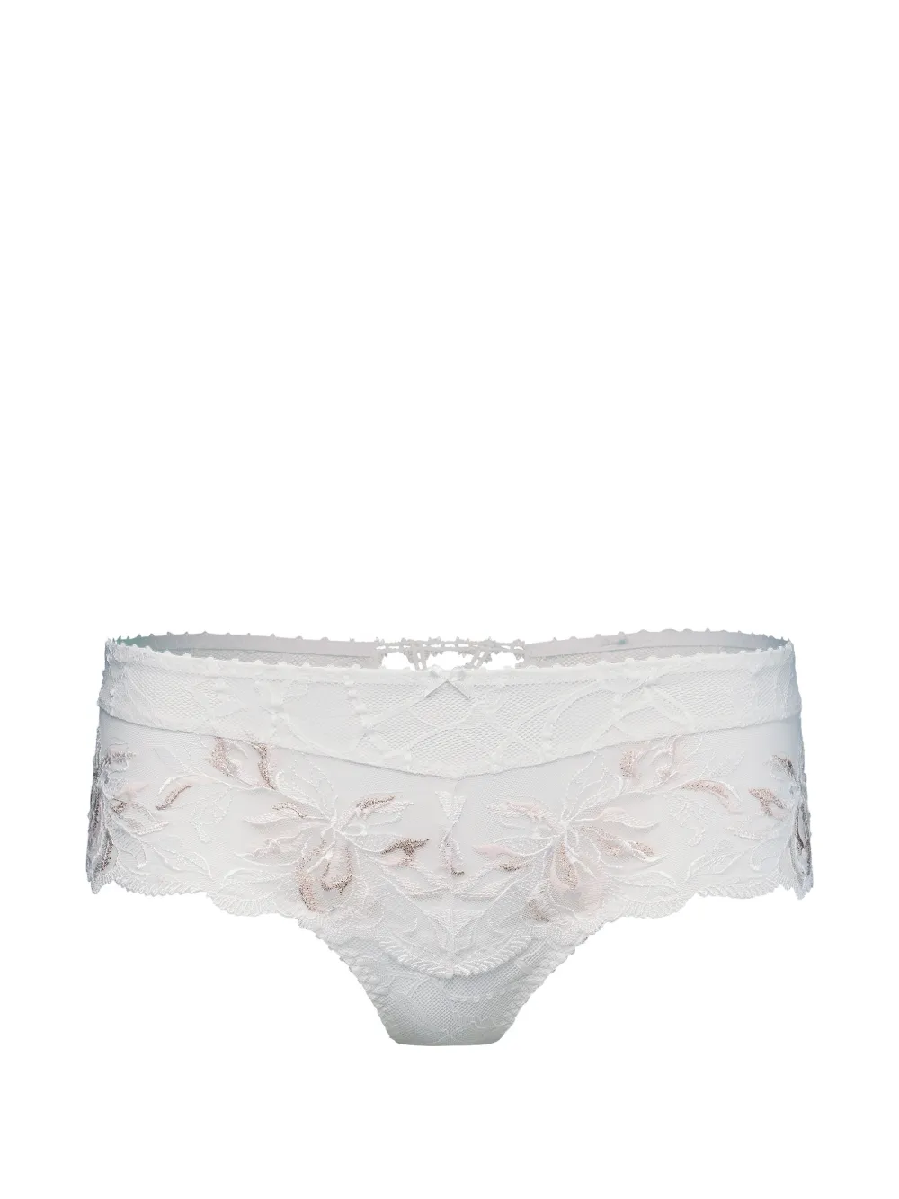 Aubade Encre de Chine Slip aus Spitze - Weiß