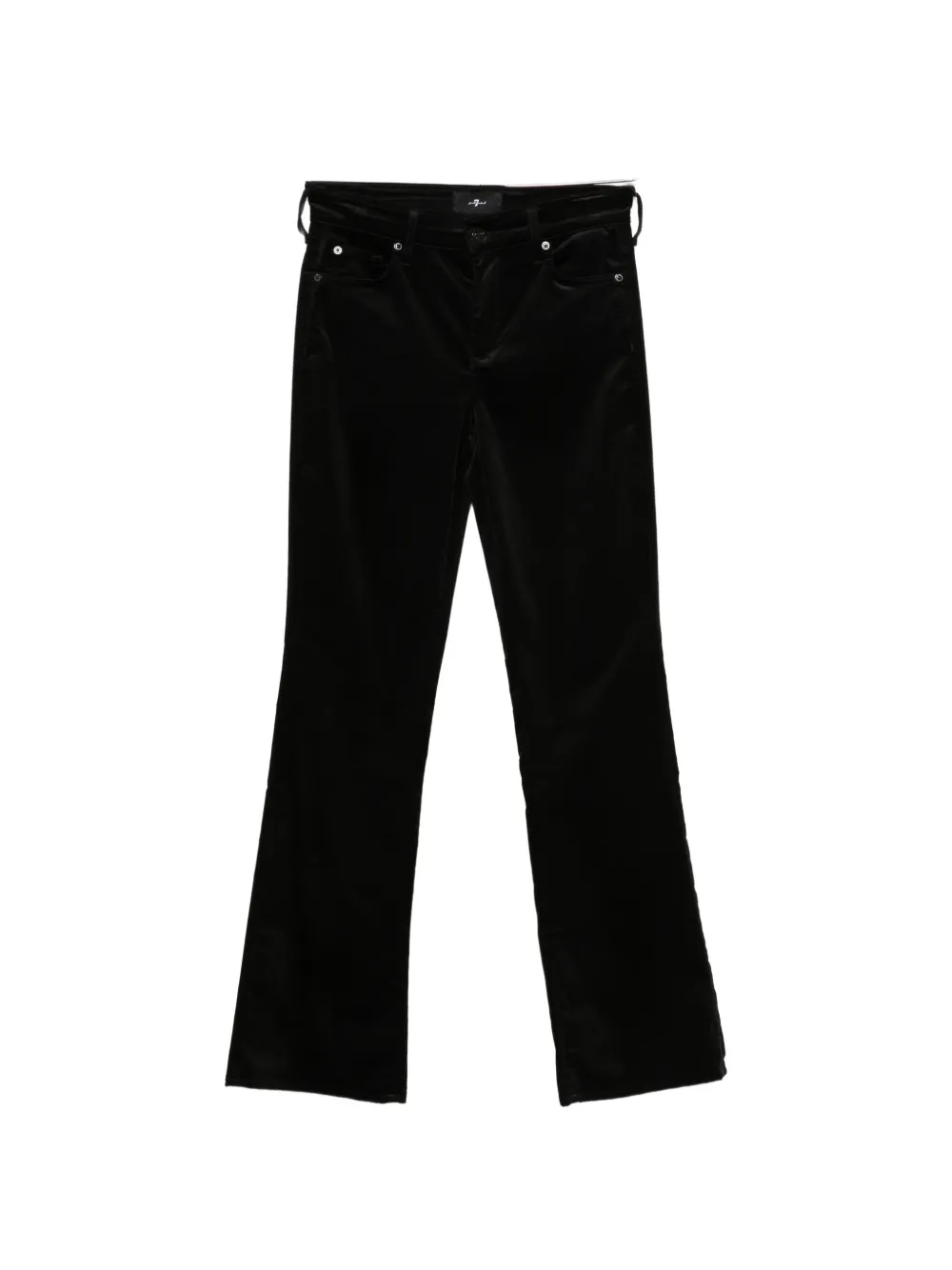 Seven velvet flared jeans - Schwarz