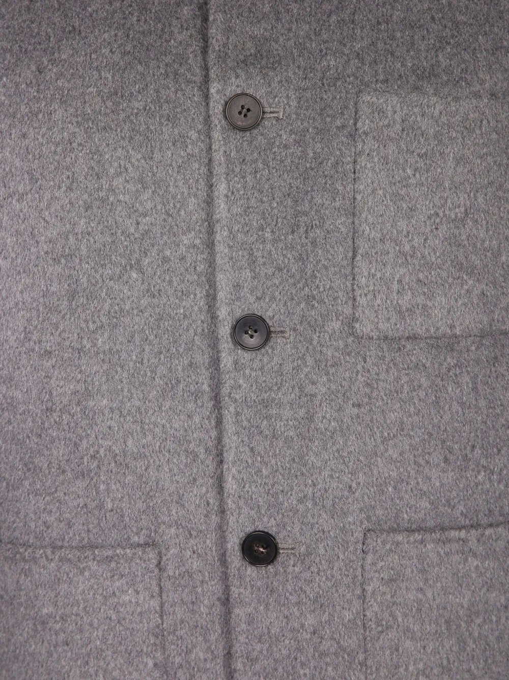 AMARANTO Button-up shirtjack Grijs