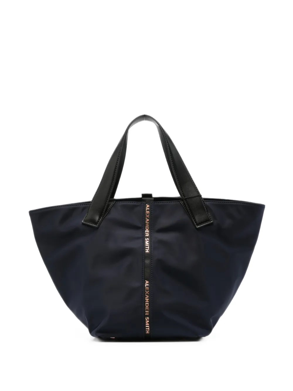 Alexander Smith Medium Lauren Logo-embellishment Tote Bag In Blue