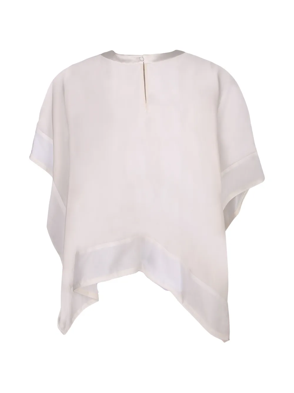 sacai Asymmetrische top Wit
