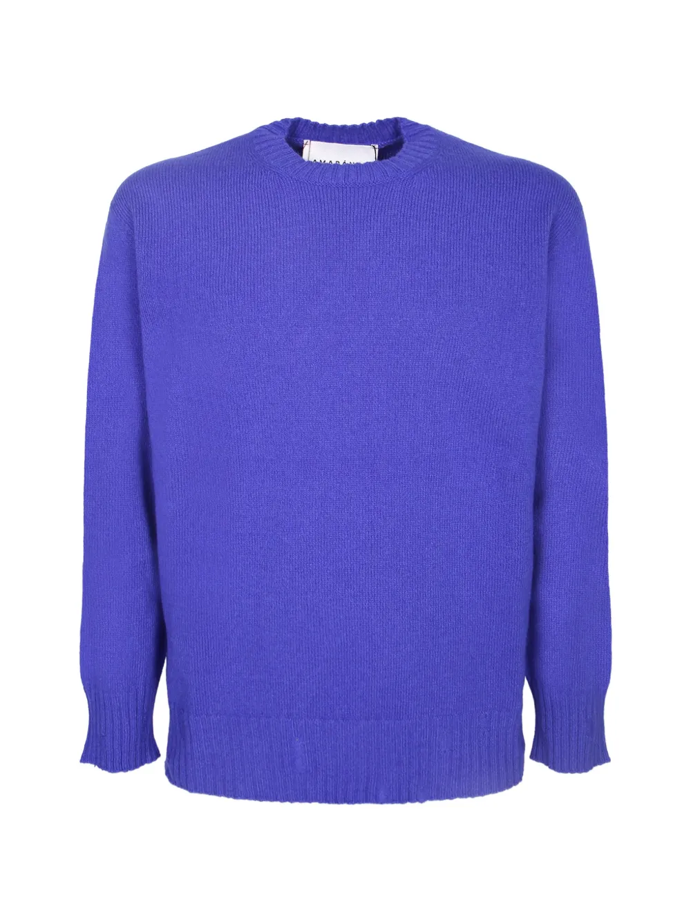 AMARANTO ribbed-trim sweater