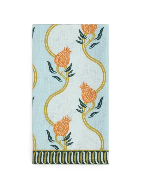 La DoubleJ Melograno Placee floral-print napkins (set of two)