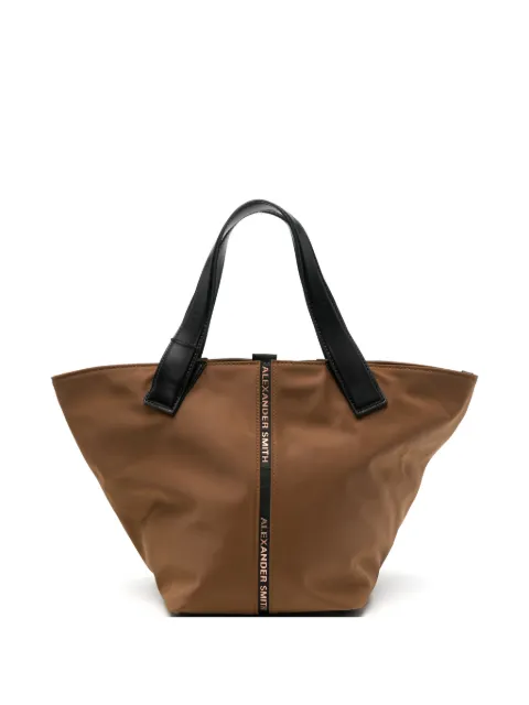 Alexander Smith tote Lauren mediana con aplique del logo