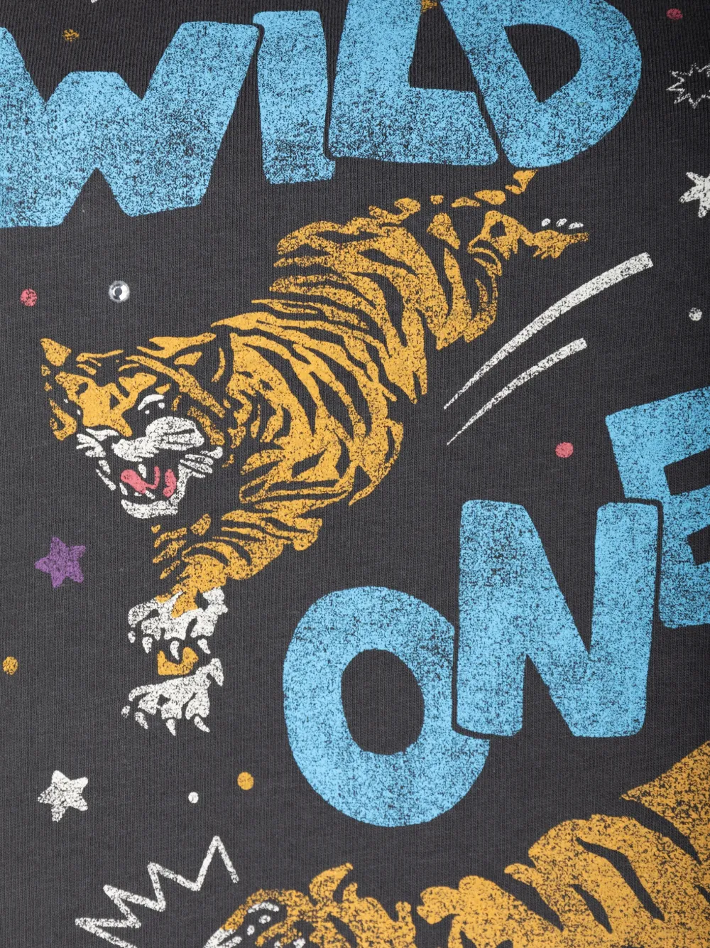 MOTHER The Boxy Goodie T-shirt met grafische print Zwart