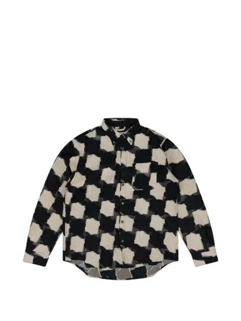 4SDESIGNS ABD checked shirt
