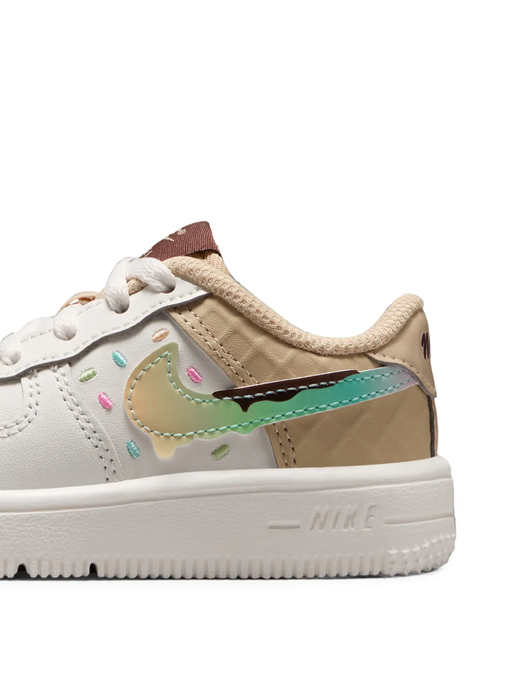 Nike Kids Air Force 1 Low sneakers Beige