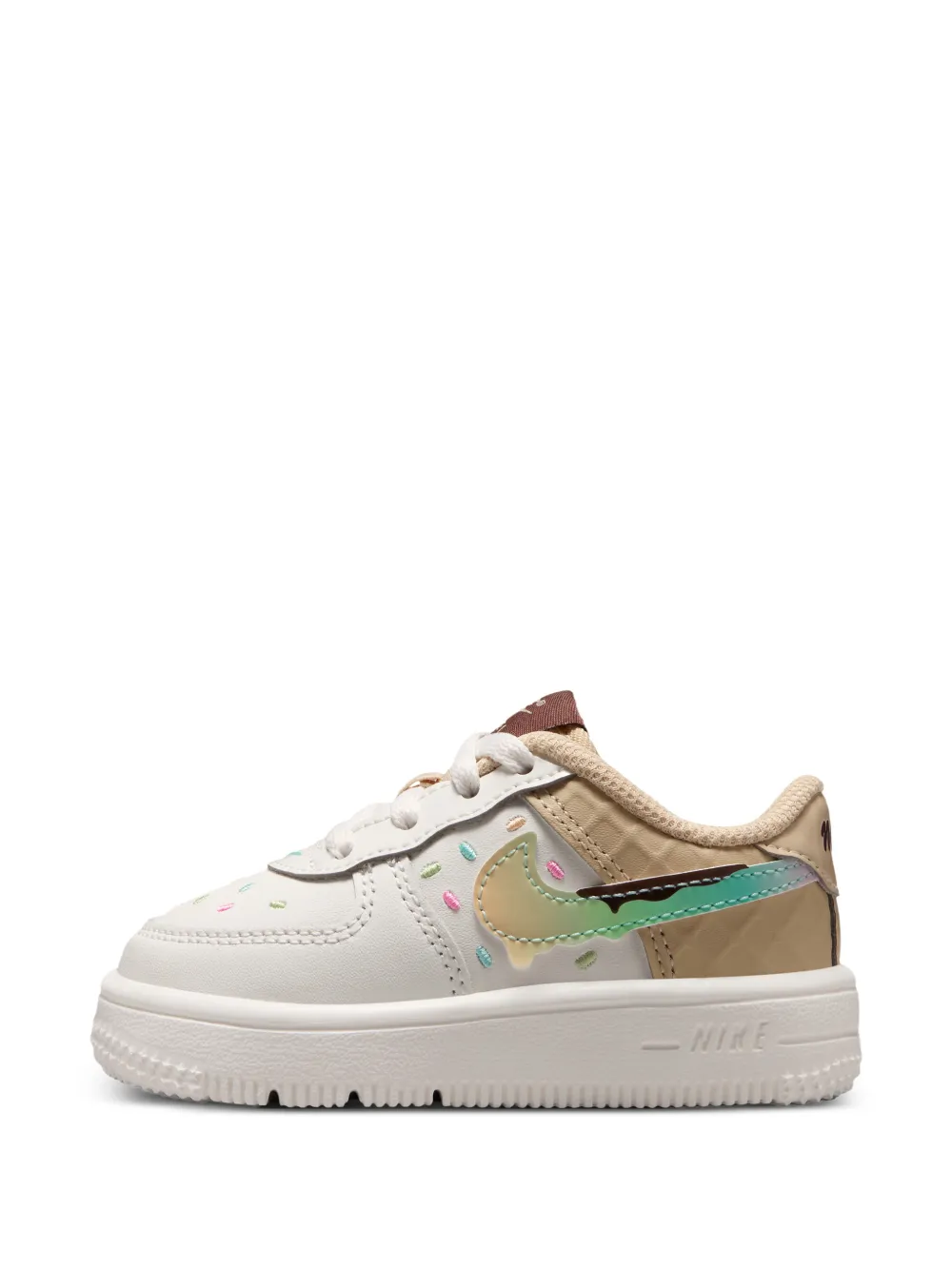 Nike Kids Air Force 1 Low sneakers Beige