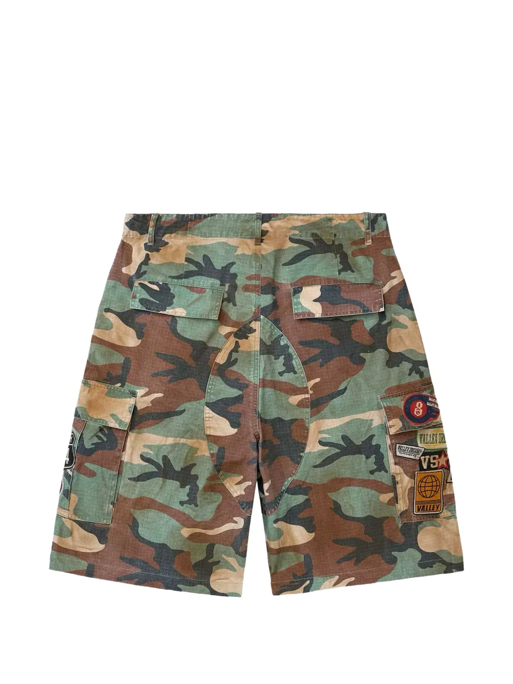 Vale Valley Dreams patch-embellished shorts Groen