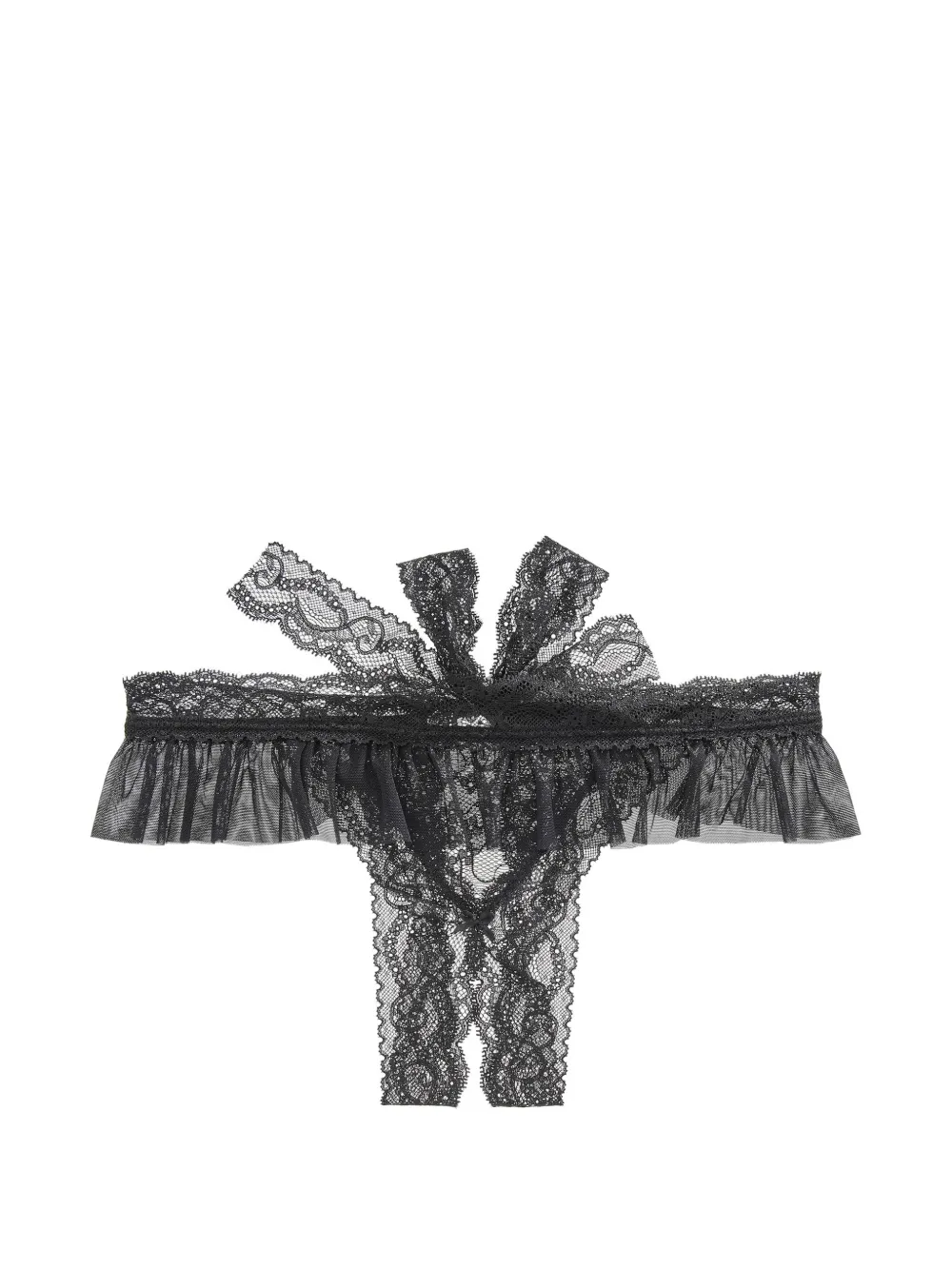 Aubade Perizoma Boîte à Désir in pizzo - Nero