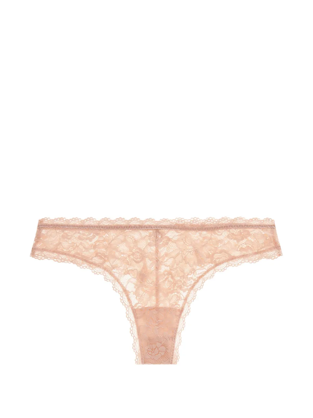 Aubade Rosessence Tanga aus Spitze - Nude