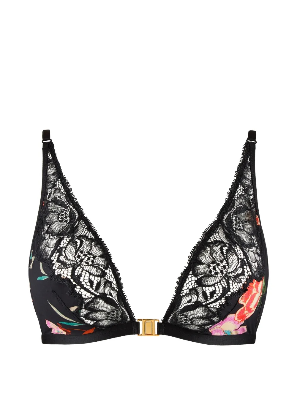 Aubade Sweetfolk lace-trim triangle bra