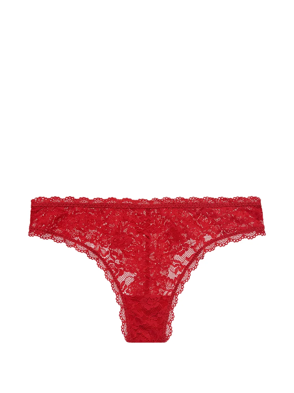 Aubade Rosessence Tanga aus Spitze - Rot