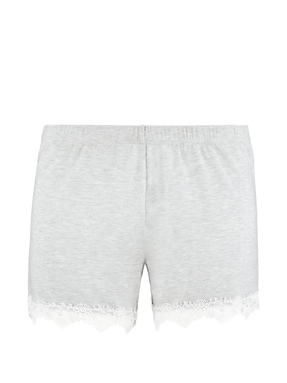 Aubade Sweet Bliss Pyjama-Hose mit Spitzenbesatz - Grau