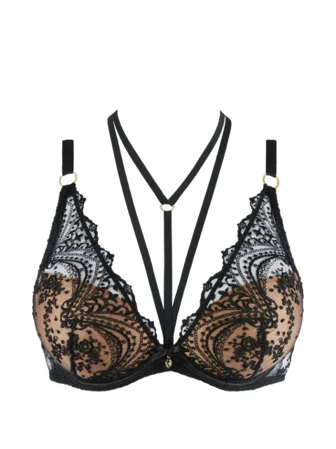 Aubade Écrin embroidered plunge bra