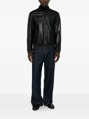 Emporio Armani レザージャケット メンズ通販 - FARFETCH