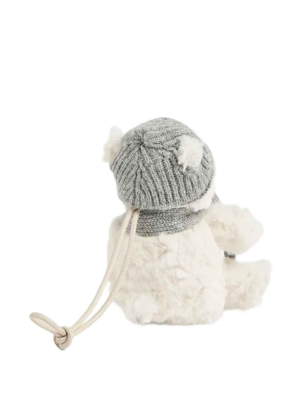 Brunello Cucinelli Kids Bernie plush charm Beige