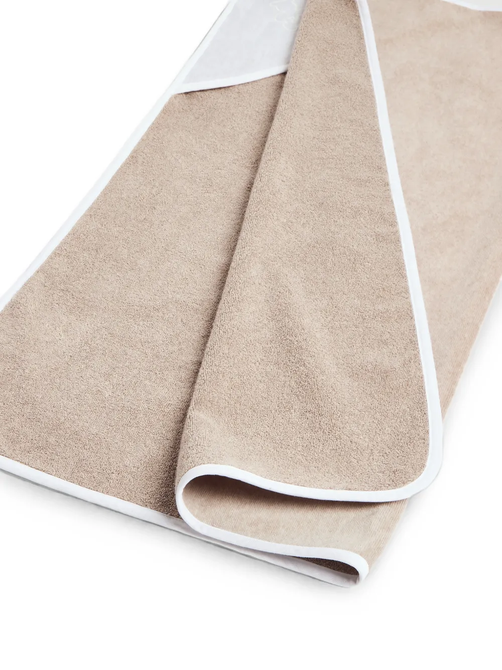 Brunello Cucinelli Kids Bernie hooded towel Beige