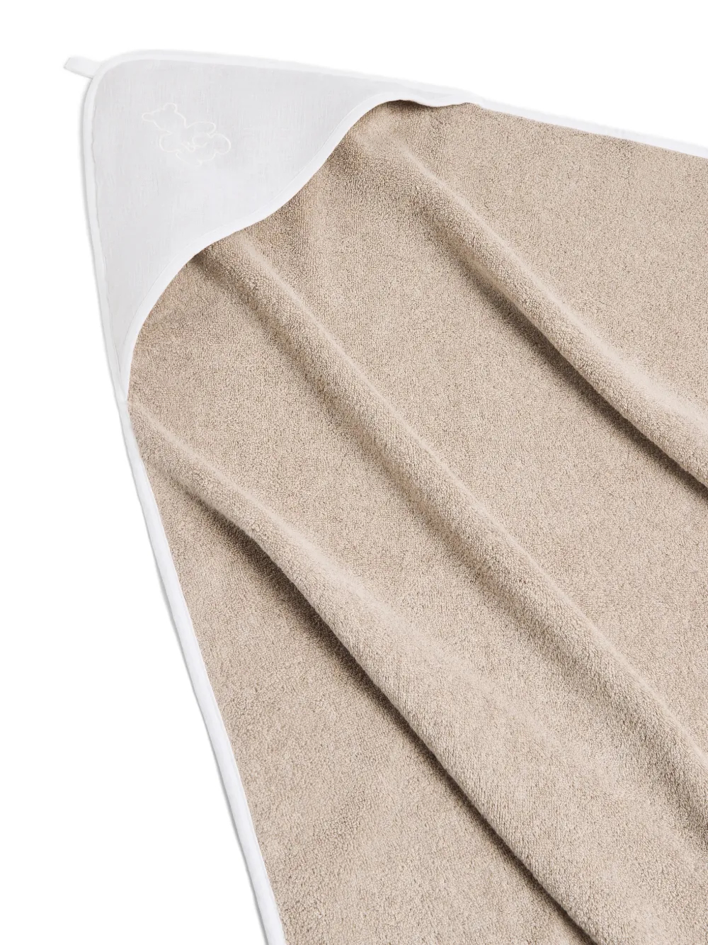 Brunello Cucinelli Kids Bernie hooded towel Beige