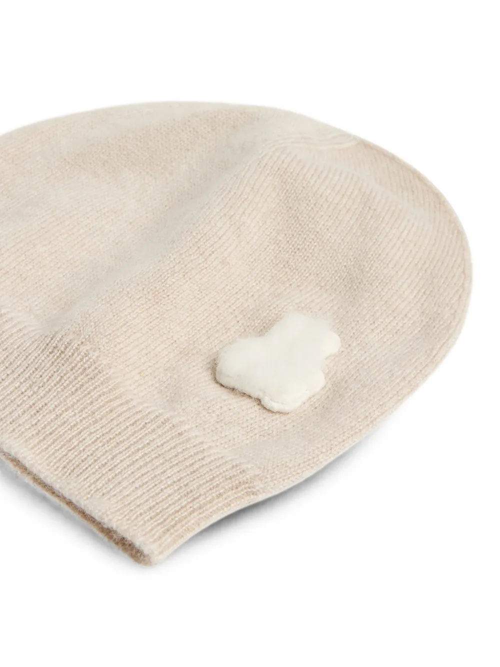 Brunello Cucinelli Kids Baby Bernie cashmere beanie Beige