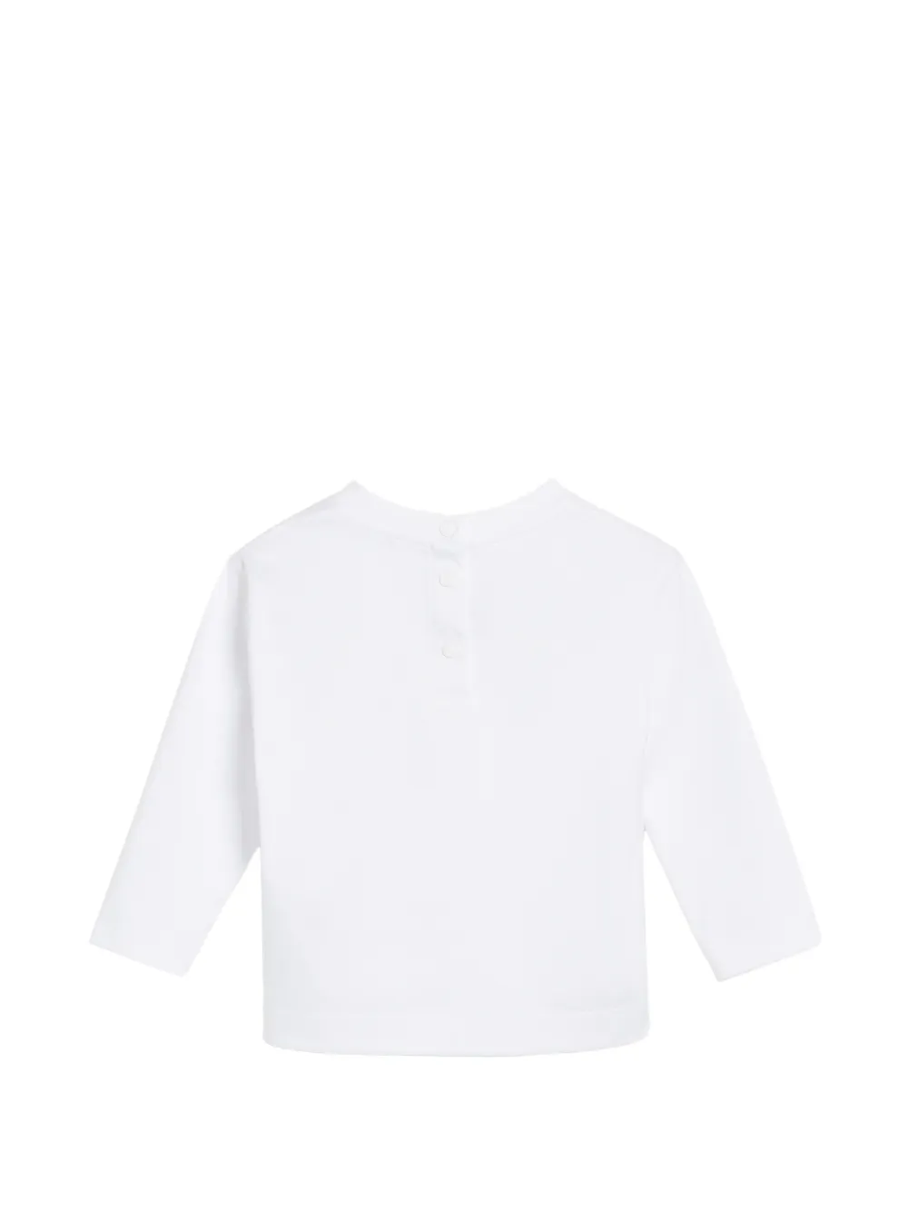 Brunello Cucinelli Kids Baby Bernie long-sleeve T-shirt Wit