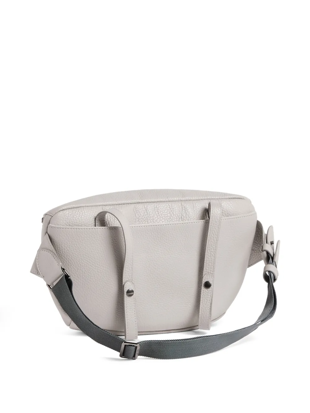 Brunello Cucinelli Kids grained-leather Baby Bernie belt bag Beige