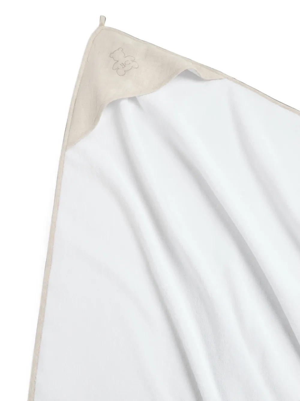 Brunello Cucinelli Kids Baby Bernie towel Wit