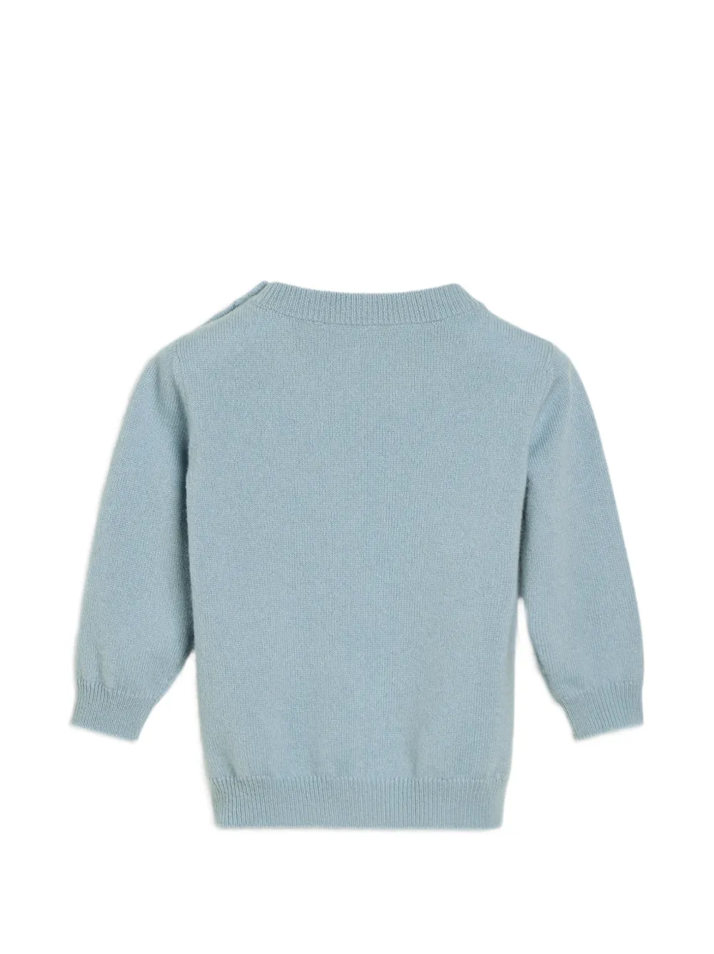 Brunello Cucinelli Kids Bernie cashmere sweater Blauw