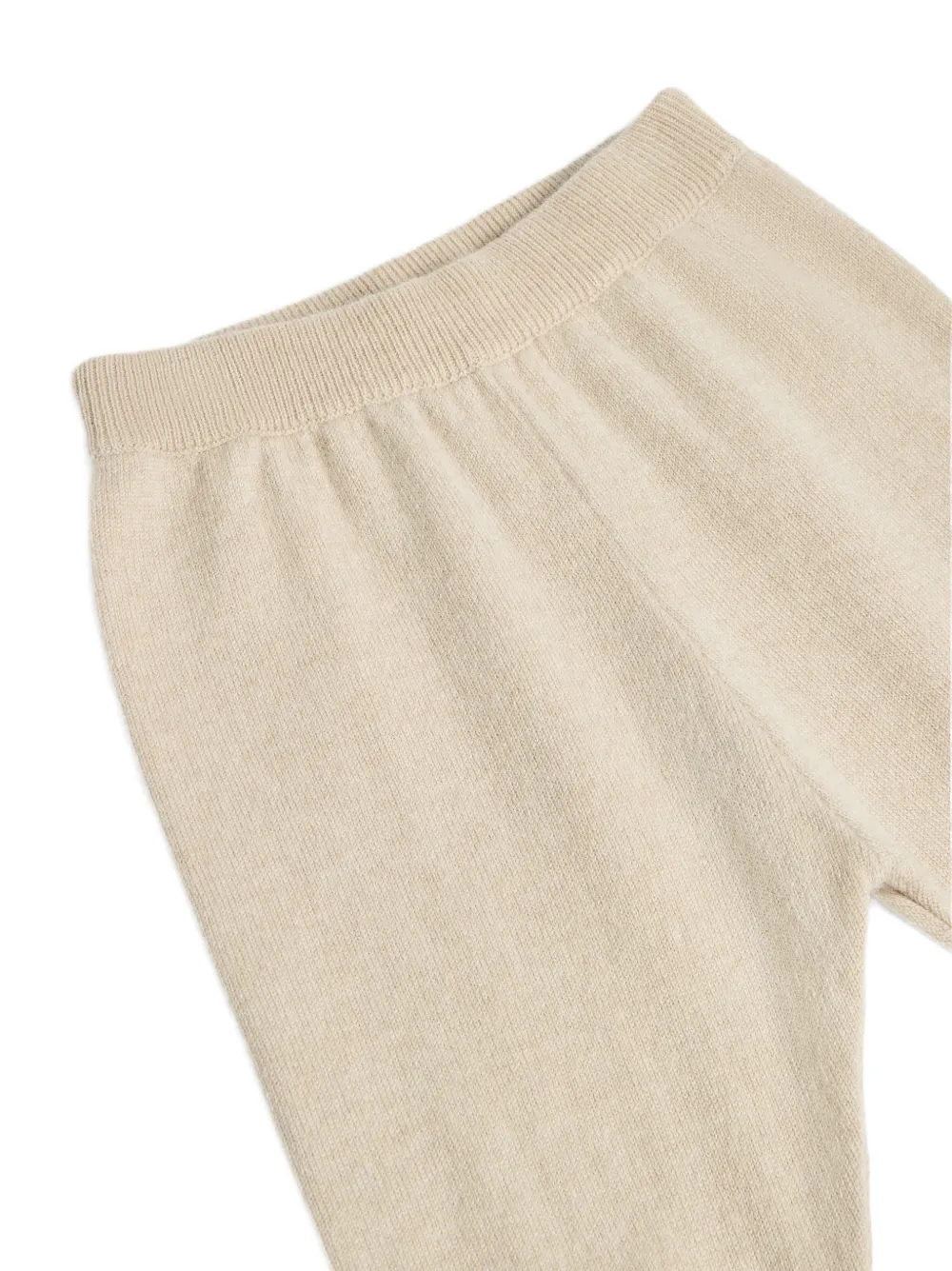 Brunello Cucinelli Kids Baby Bernie kasjmier broek Beige