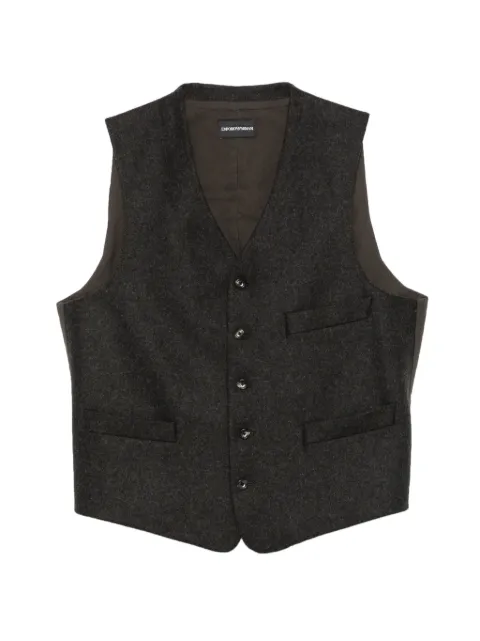 Emporio Armani chaleco con botones