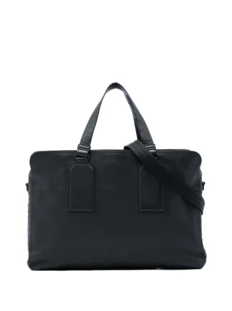 Bottega Veneta Pre-Owned 2012-2026 Intrecciato Trimmed Nappa business bag