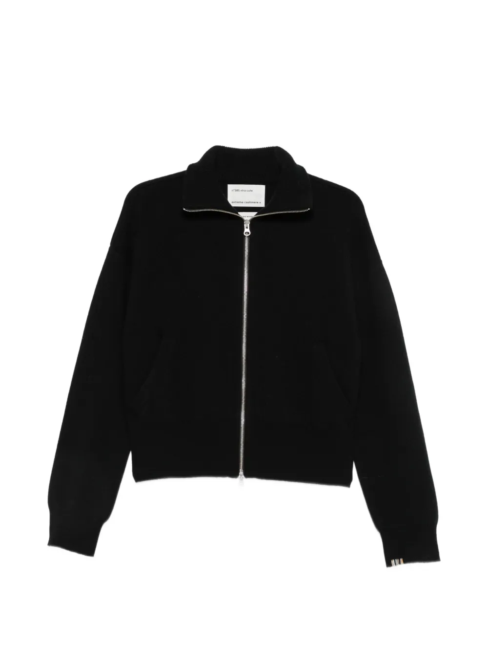 extreme cashmere Xtra Cute zip-up cardigan