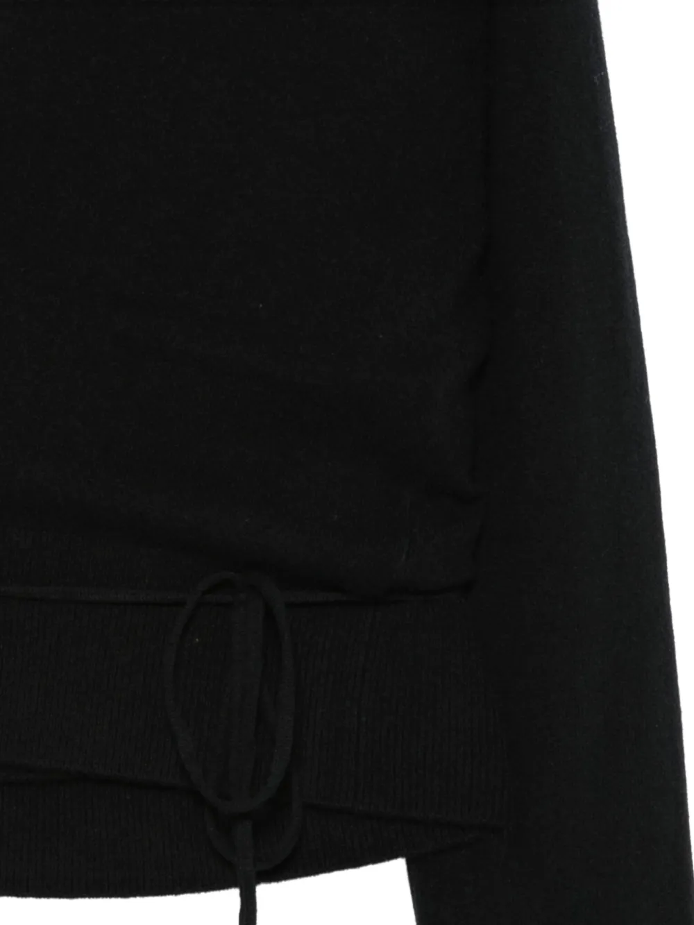extreme cashmere Ella wrap cardigan Zwart