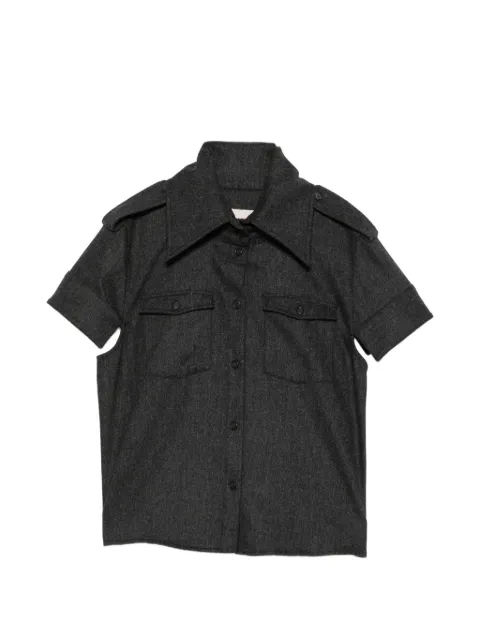 KHAITE Emiel short-sleeve shirt