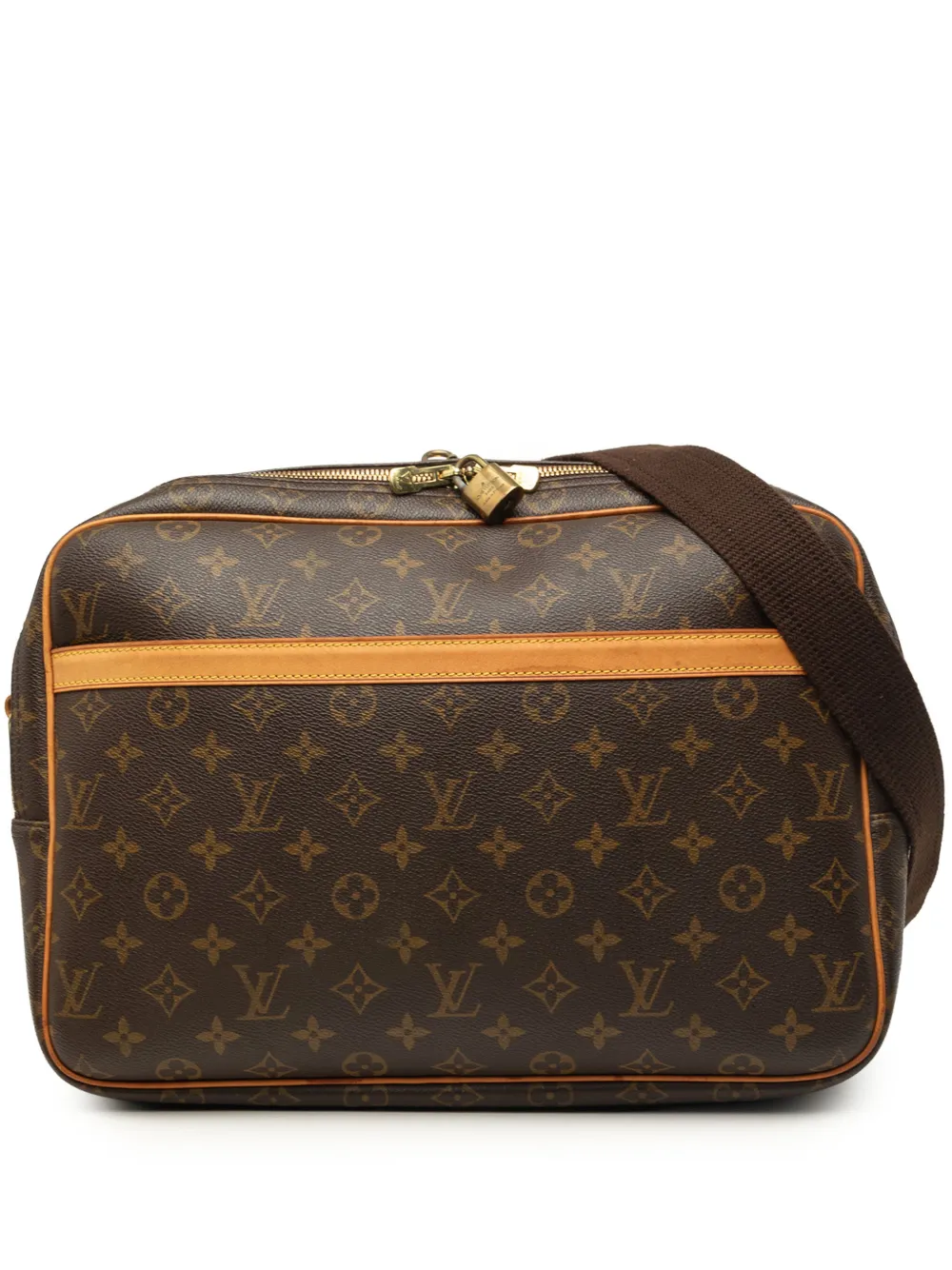 Louis Vuitton Pre-Owned 2000 Monogram Reporter GM crossbody bag - Brown