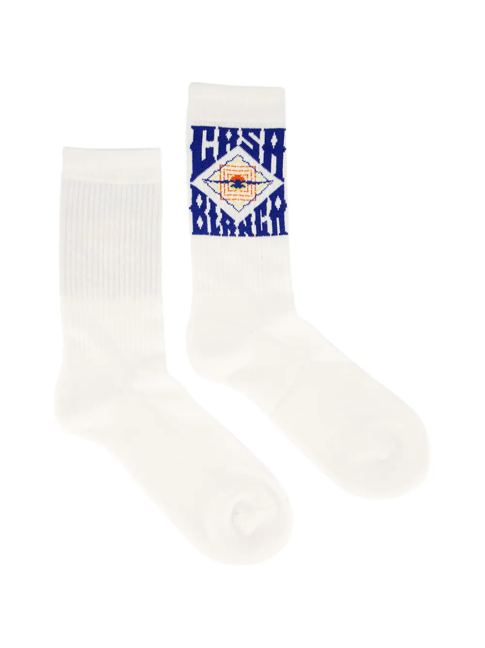 Casablanca Hermons Mirage logo-intarsia socks