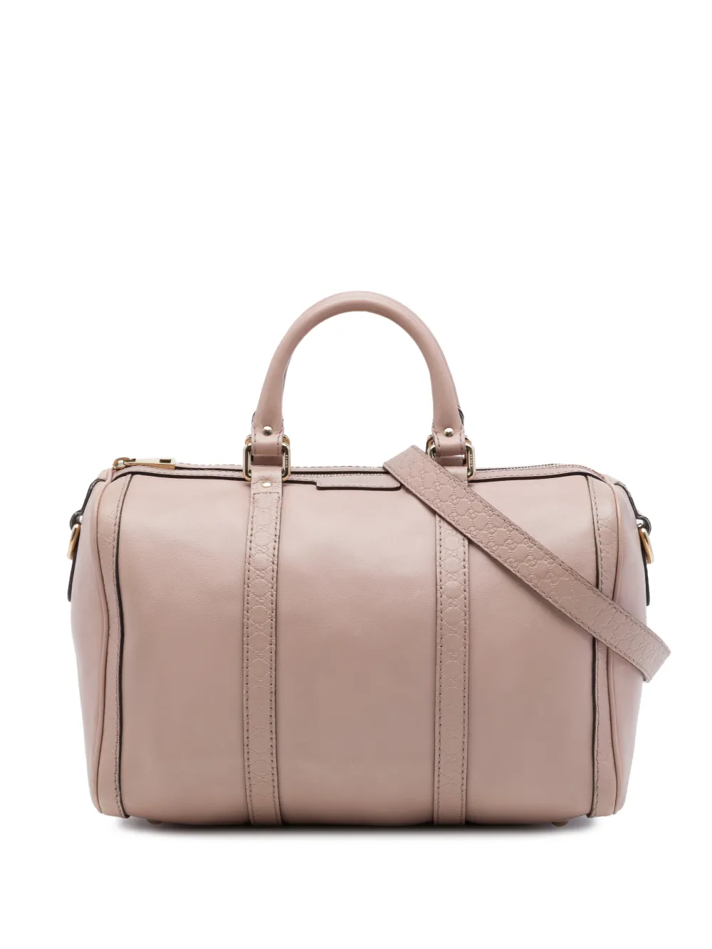 Gucci Pre-Owned sac boston Joy format moyen en cuir de veau à finitions Microguccissima (2016-2026) - Marron Gucci Pre-Owned sac boston Joy format moyen en cuir de veau à finitions Microguccissima (2016-2026) - Marron