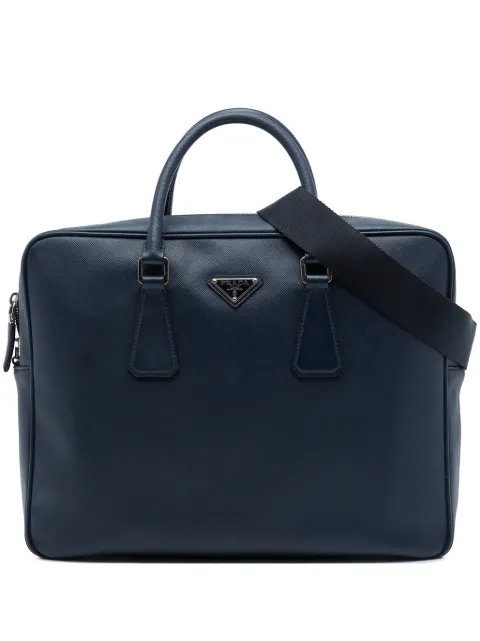 Prada Pre-Owned 2013-2026 Saffiano business bag
