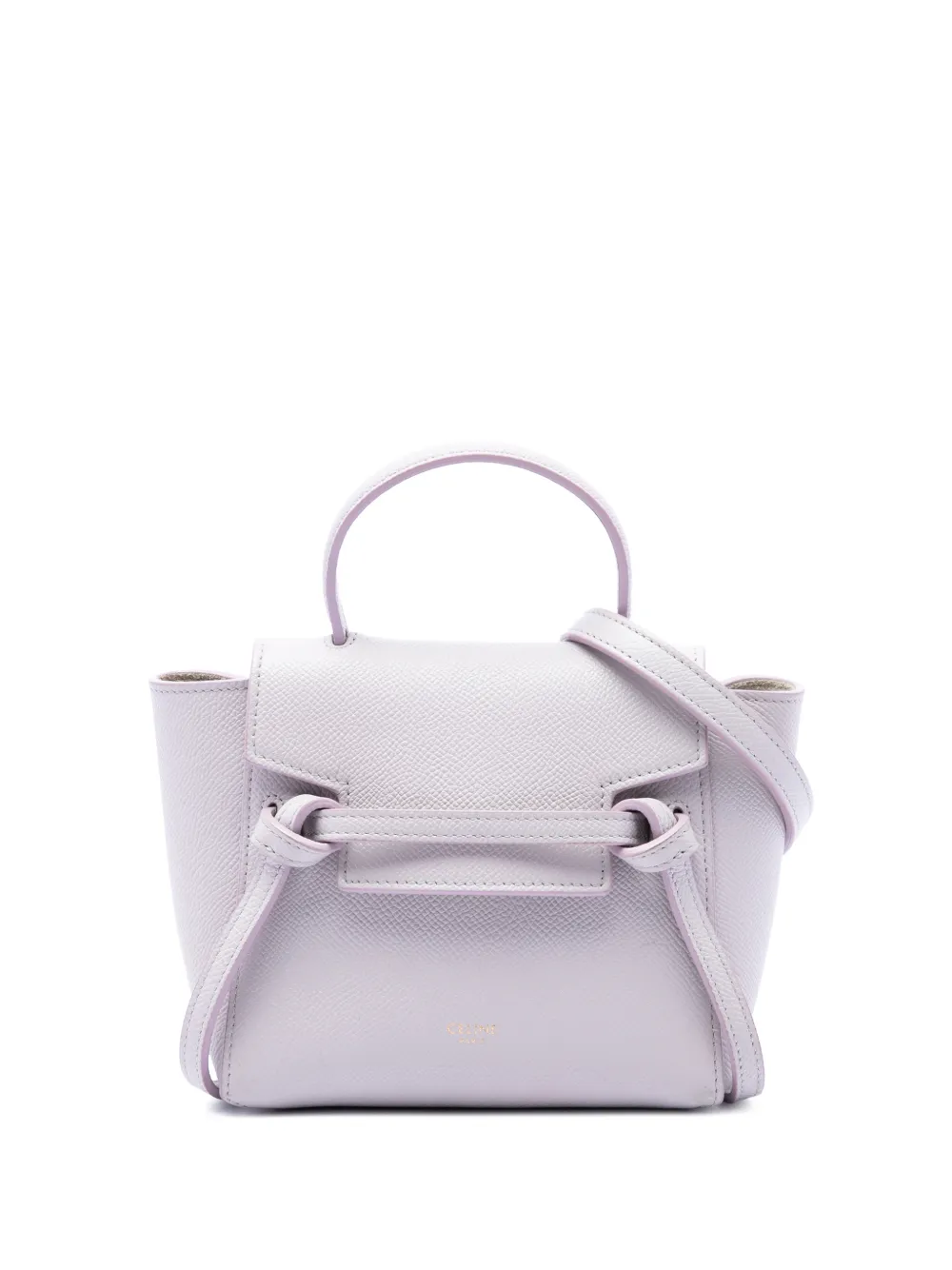 Celine Pre-Owned 2021 Pico Grained Calfskin Belt Bag satchel - Rosa