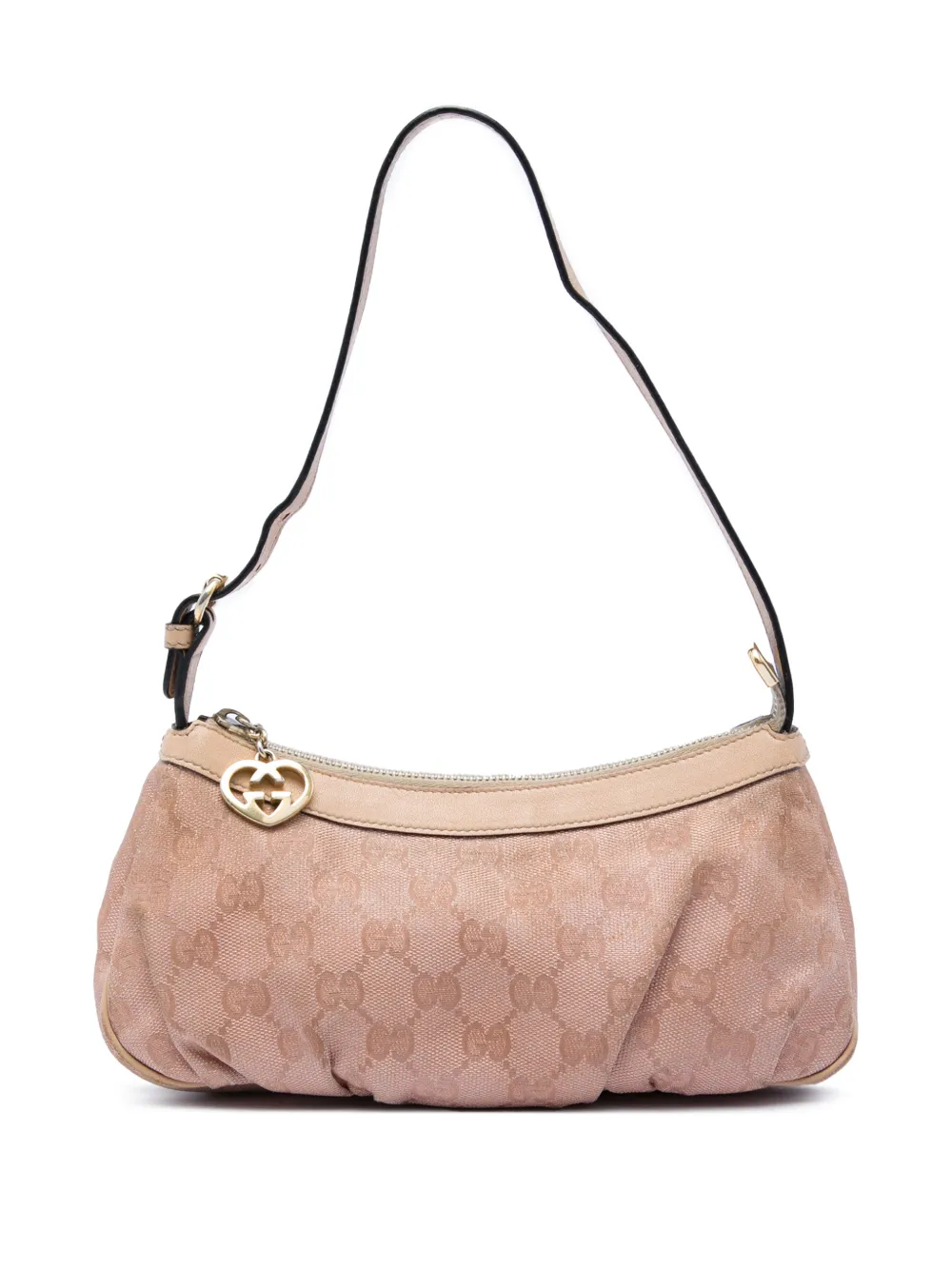 Gucci Pre-Owned 2000-2015 GG Canvas Lovely Heart Pochette Schultertasche - Rosa
