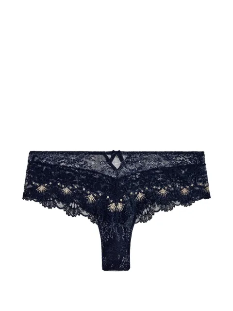 Aubade Art of Ink lace-trim brief
