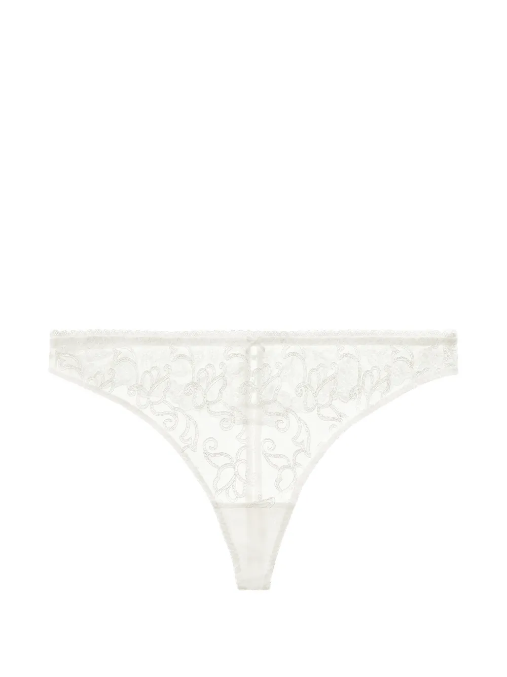 Aubade Pour Toujours embroidered thong