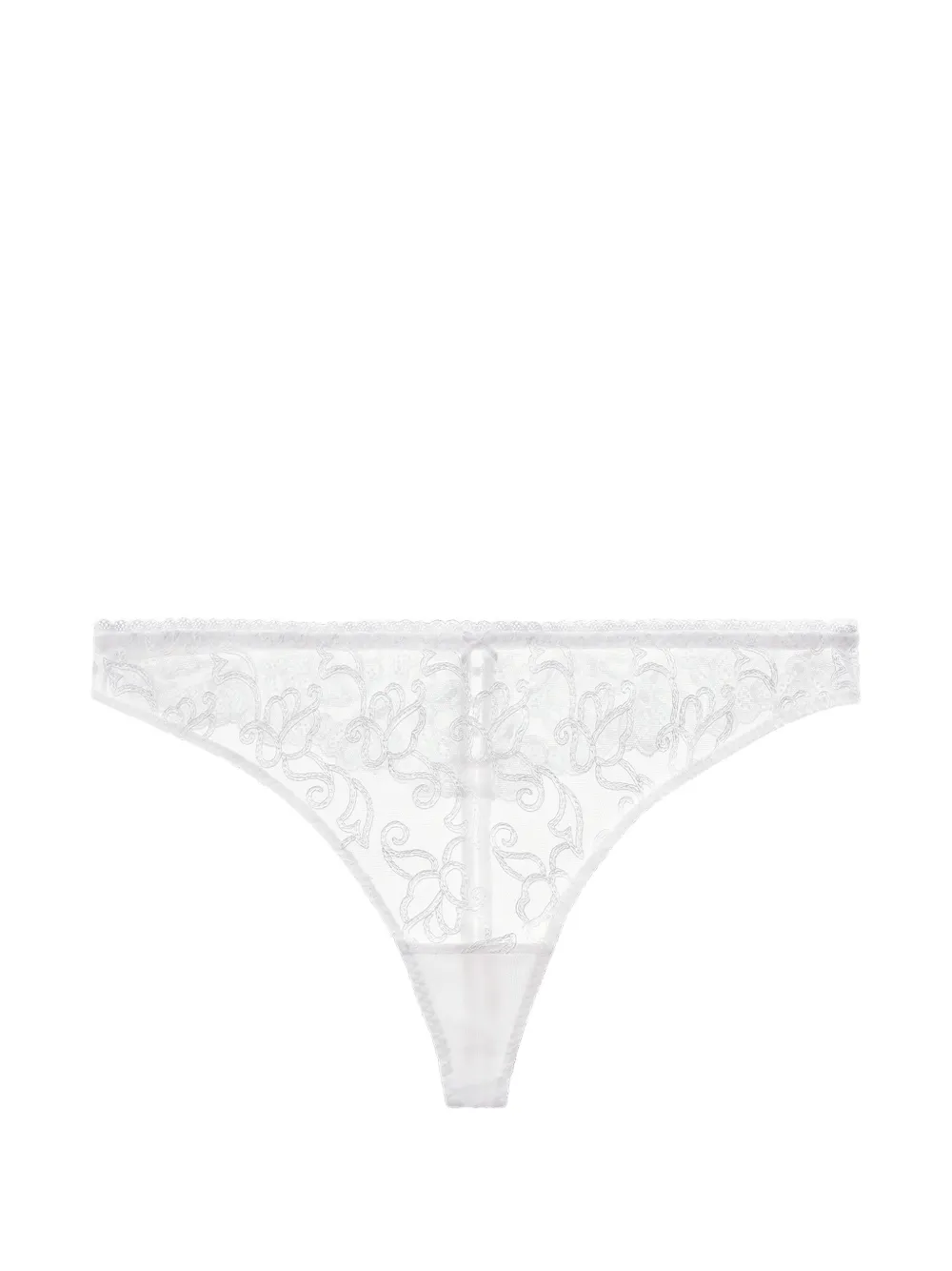Aubade Perizoma Pour Toujours con ricamo - Bianco