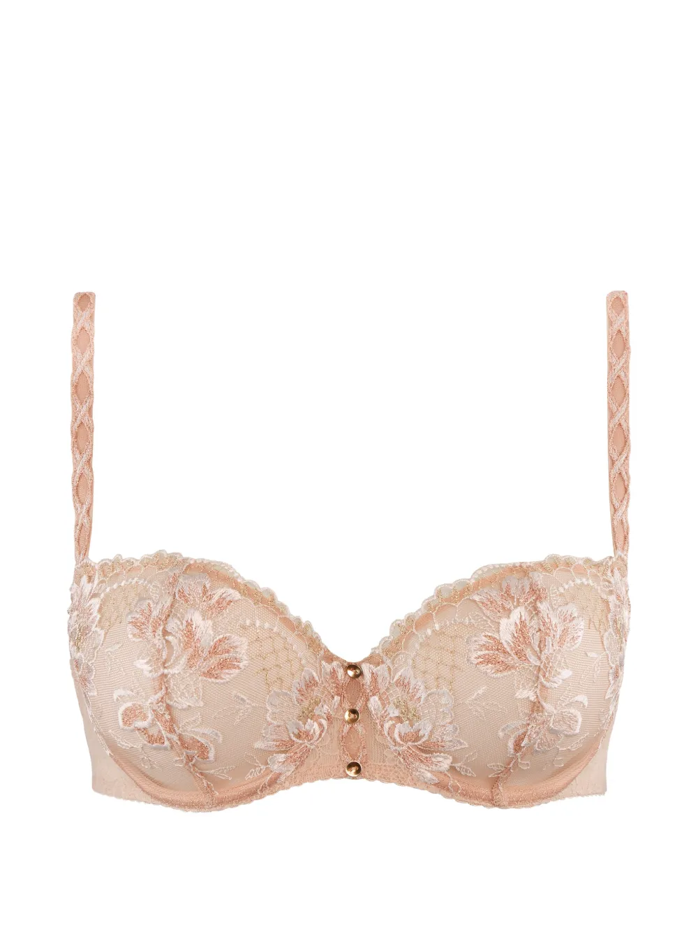 Aubade Reggiseno a balconcino Mélodie d'Été con ricamo - Rosa